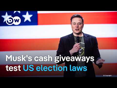 Elon Musk makes headlines with support for Trump and alleged regular contact with Putin | DW News