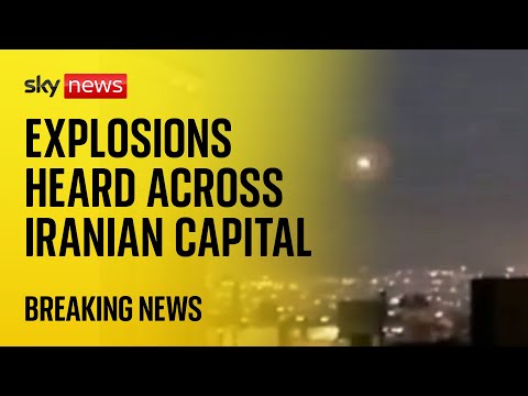 WATCH: Explosions heard in Tehran as Israel conducts strikes on Iran | Middle East conflict