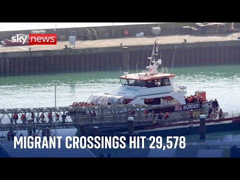 More migrants have crossed channel in small boats so far this year than in whole of 2023