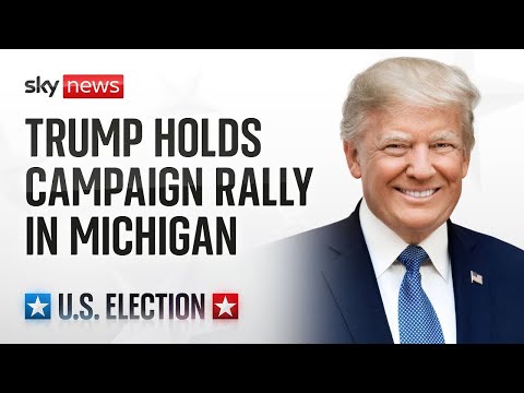 Donald Trump holds a rally in Novi, Michigan │ October 26
