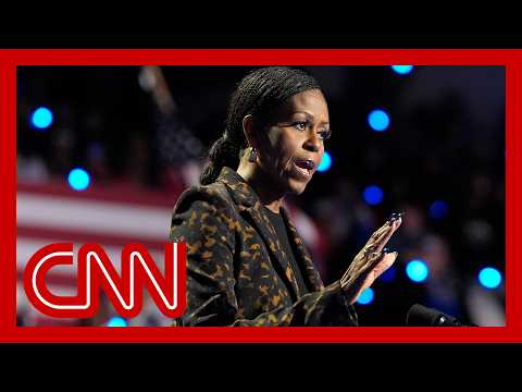 Michelle Obama makes impassioned plea to protect women during Harris rally speech