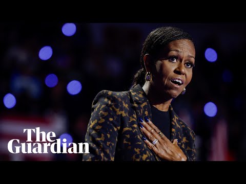 ‘A predator found liable for sexual abuse’: Michelle Obama attacks Trump at Michigan rally