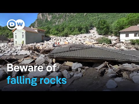 Why dangerous landslides are on the rise in Switzerland | DW News