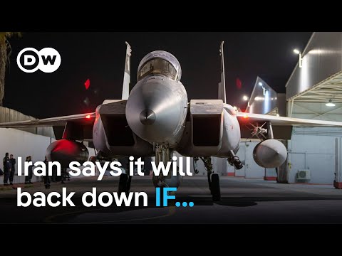 Iran says it will stop strikes on Israel … under one condition | DW News
