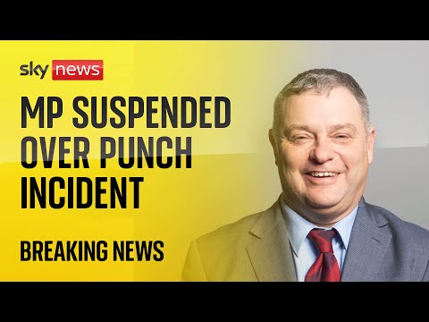 Labour Party suspends MP Mike Amesbury after video showed him punching a man in street