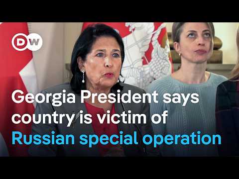 Political turmoil in Georgia after pro-Russian party declared election winner | DW News