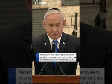 Netanyahu heckled at 7 October commemoration