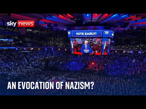 Was Donald Trump’s Madison Square Garden rally an evocation of Nazism?