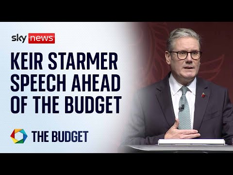 Sir Keir Starmer delivers speech ahead of his Labour government’s first budget – Watch in full