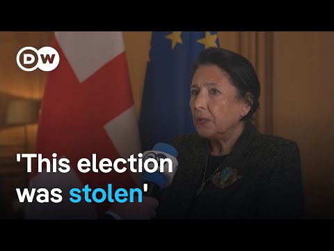 Georgian President Salome Zourabichvili rejects election results | DW Interview