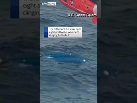 Family rescued after boat capsizes off Hawaii