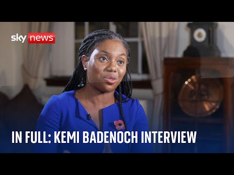 ‘I am somebody who has integrity’ says Tory leadership candidate Kemi Badenoch