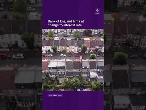 Bank of England hints at change to interest rate