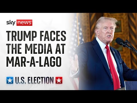 Watch live: Donald Trump holds news conference at Mar-a-Lago