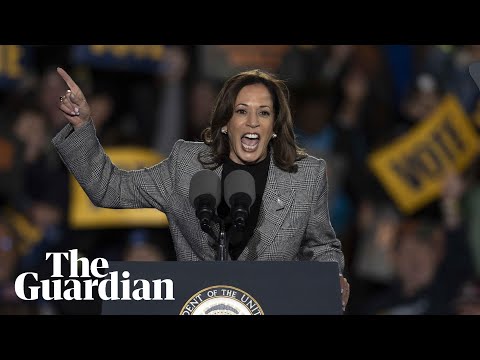 Kamala Harris delivers closing argument on the National Mall in Washington – watch live