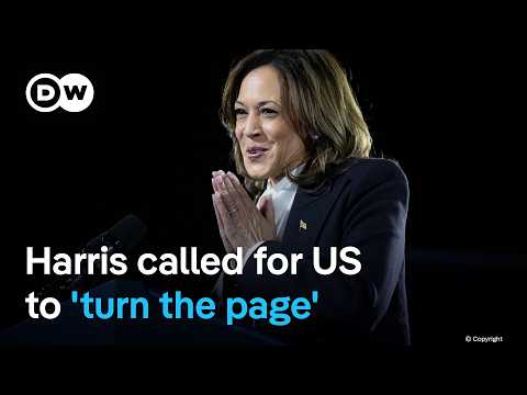 Kamala Harris delivers closing argument in Washington DC | DW News