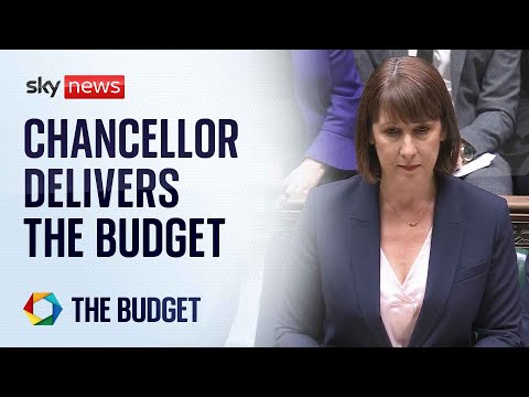 Watch live: Chancellor Rachel Reeves delivers the budget to the Commons