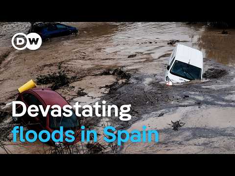 Flash flooding in Spain kills dozens, rescue operations underway | DW News