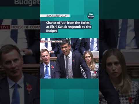 Sunak accused Labour of ‘fiddling the figures’ in his response to the Budget #itvnews #shorts