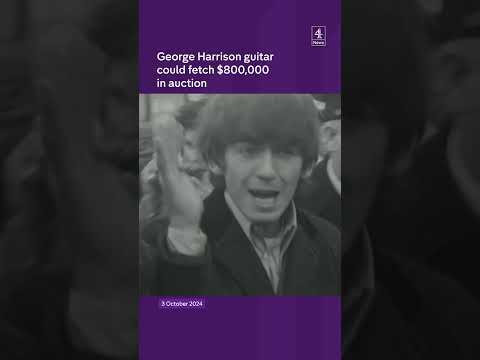 Harrison guitar could sell for $800K