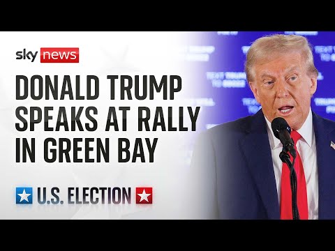 Watch live: Republican presidential candidate Donald Trump speaks at a rally in Wisconsin