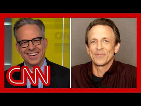 Seth Meyers’ Biden joke from special has Jake Tapper cracking up