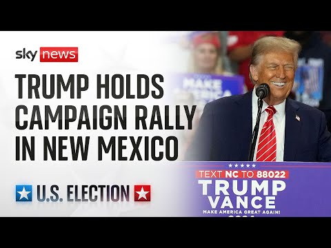 Watch live: Trump holds campaign rally in New Mexico