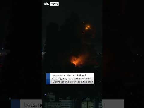 Massive explosions rock Beirut