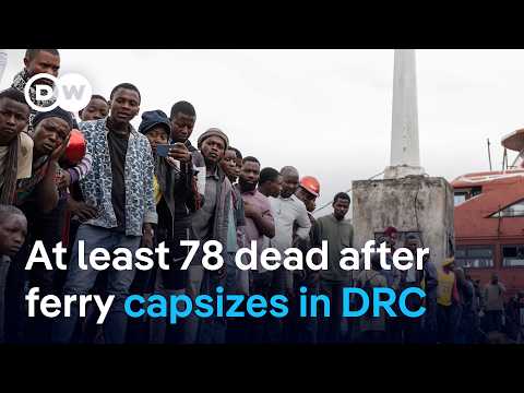 Scores dead after overcrowded boat capsizes on Lake Kivu in DR Congo | DW News