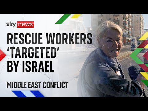 Emergency works ‘targeted’ by Israeli forces in Lebanon | Middle East conflict