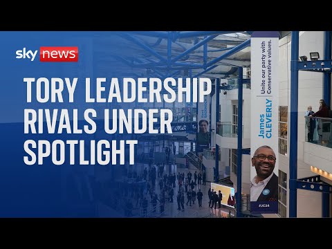 Tory leadership rivals under spotlight at annual conference | Conservative leadership contest