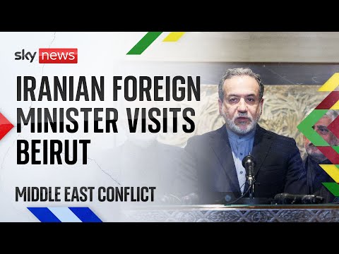 Iran’s foreign minister visits Beirut in show of support to Lebanon