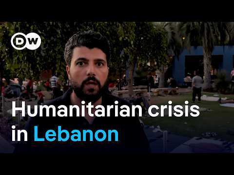 Lebanon government estimates one million displaced | DW News