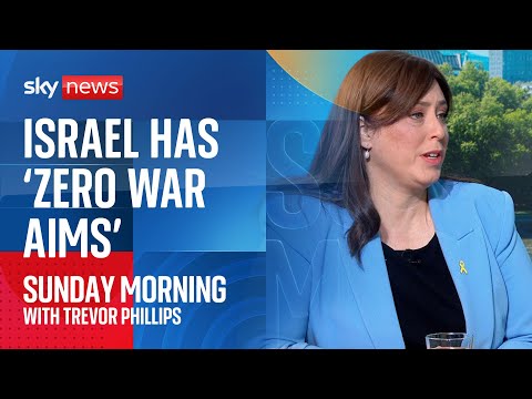 Israel has ‘zero war aims’ and wants its people to be safe, ambassador to the UK says