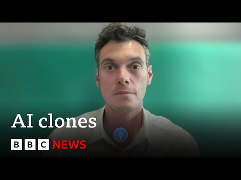 Can BBC reporter’s AI clone fool his colleagues? | BBC News