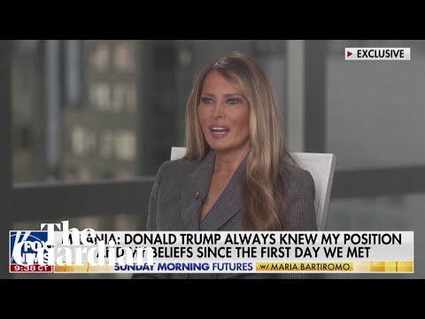 ‘I don’t want government in my personal business’: Melania Trump on abortion