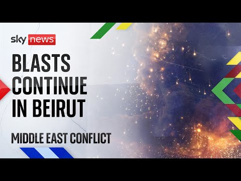 Watch live: Beirut skyline as blasts continue