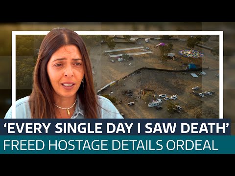 Hostage survivor Moran Yanai recalls her 54-day captivity on the anniversary of October 7 | ITV News