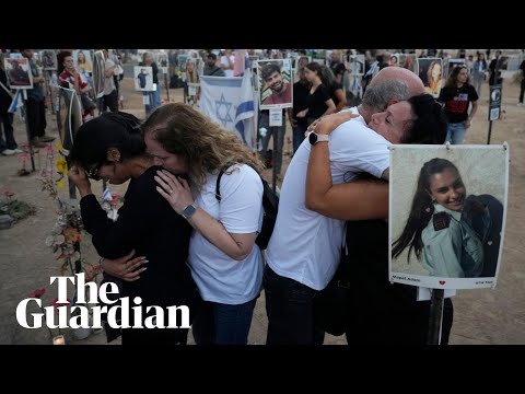 Mourners gather at site of Nova music festival to mark 7 October attacks