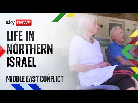 ‘A lot of fear’ – Sky News talks to people living in border towns | Middle East conflict