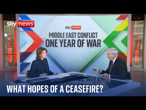 Israel-Hamas war: First anniversary of 7 October attack – Sky’s military analyst reflects
