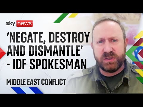 ‘We are on the offensive taking the fight to Hezbollah’, IDF tells Sky News