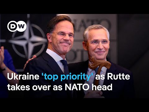 New NATO chief Rutte: Putin must realize alliance won’t ‘give in’ over Ukraine | DW News