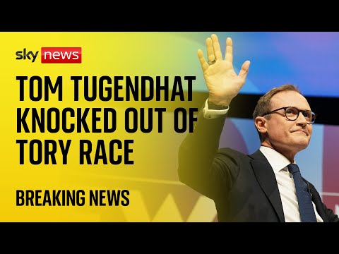 BREAKING: Tom Tugendhat eliminated from Tory leadership contest