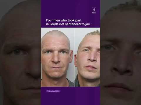 Leeds rioters sentenced to jail
