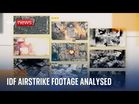 Israel publishes hundreds of airstrike videos – but they only tell part of the story