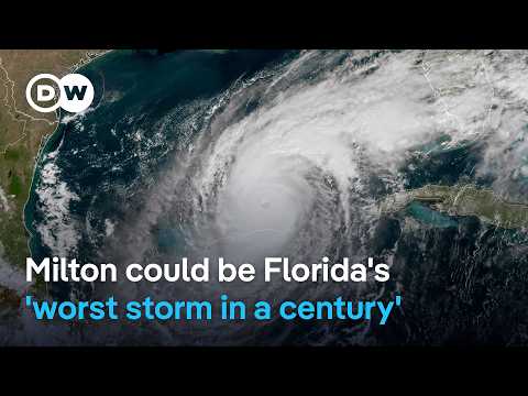 Stay and ‘you are going to die’: Florida braces for direct hit from Hurricane Milton | DW News