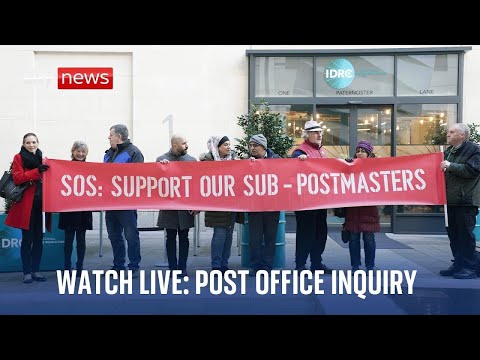 Watch live: Post Office Inquiry | Chief Executive Nick Read gives evidence