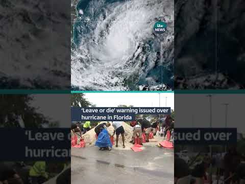 ‘Leave or die’ warning issued over hurricane in Florida | ITV News