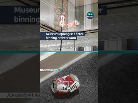 Museum apologises after binning artist’s work | ITV News